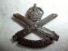 31-3, Canadian Machine Gun Corps Officer's Bronze Collar Badge  